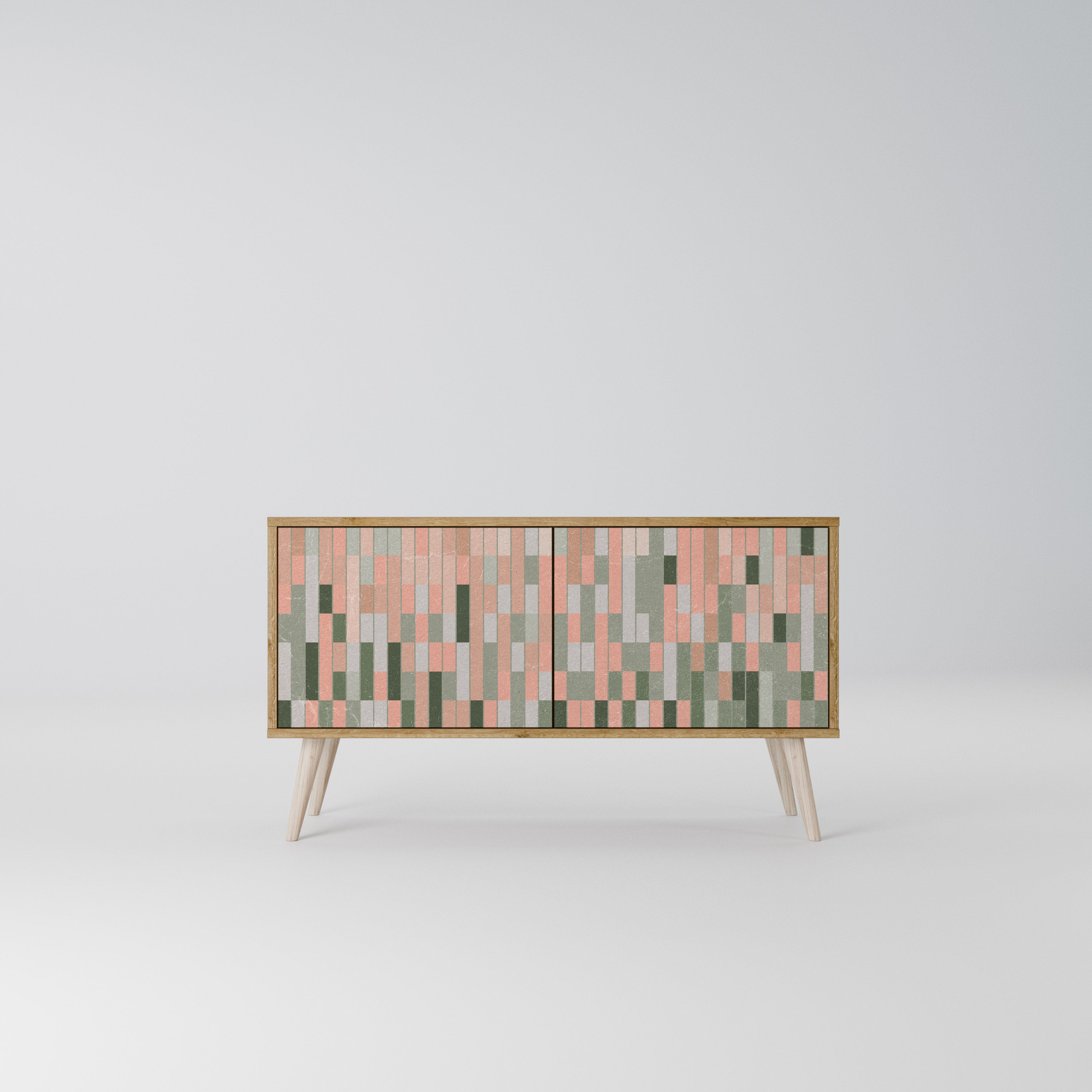 BUILDING THE FUTURE Compact 2-Door TV Cabinet