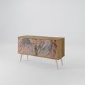 GILDED SWIRLS Compact 2-Door TV Cabinet