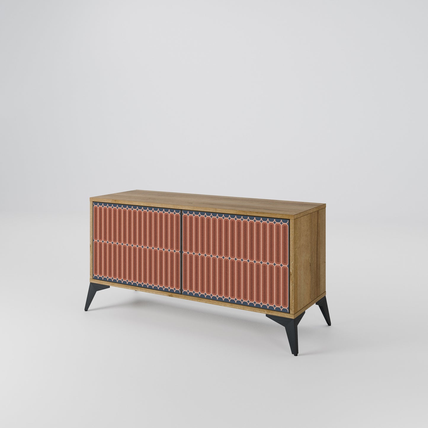 HYPNOTIC GATE Compact 2-Door TV Cabinet