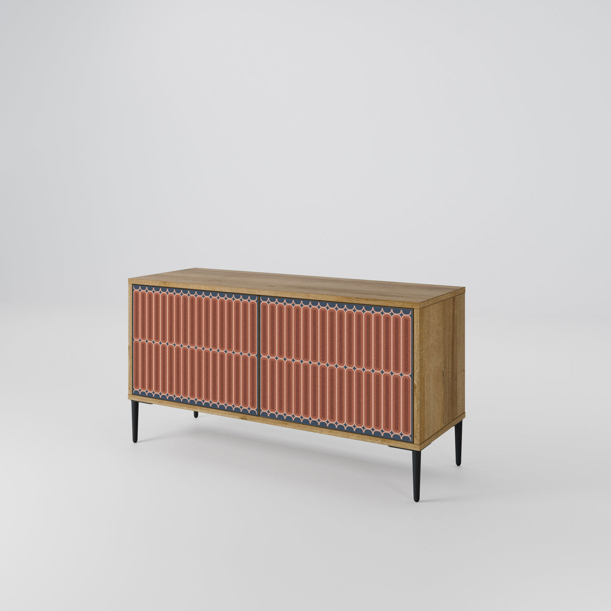 HYPNOTIC GATE Compact 2-Door TV Cabinet