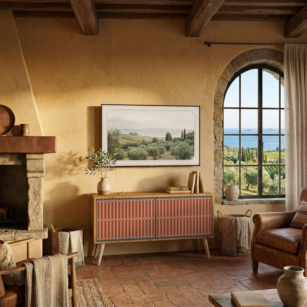 HYPNOTIC GATE Compact 2-Door TV Cabinet