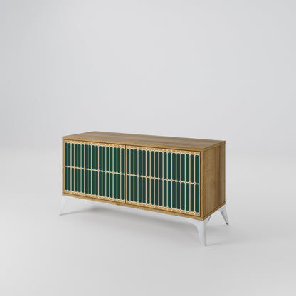 ILUSION GATE Compact 2-Door TV Cabinet