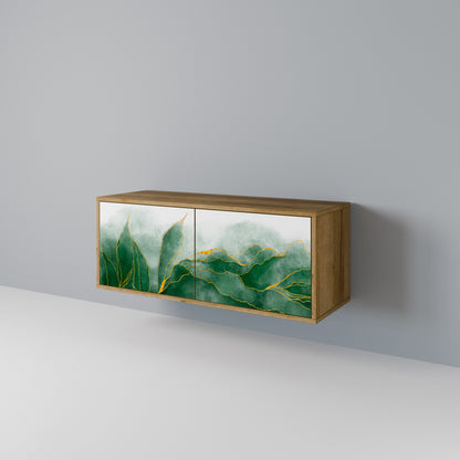 EXPENSIVE NATURE Compact 2-Door TV Cabinet