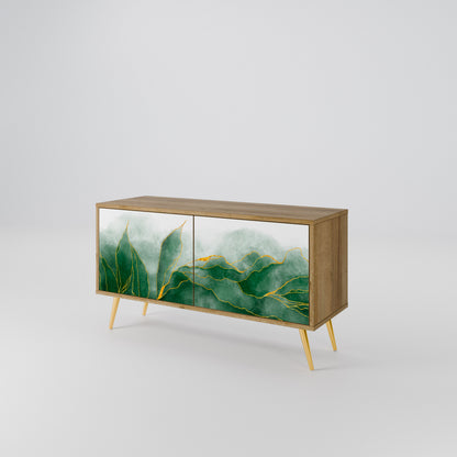 EXPENSIVE NATURE Compact 2-Door TV Cabinet