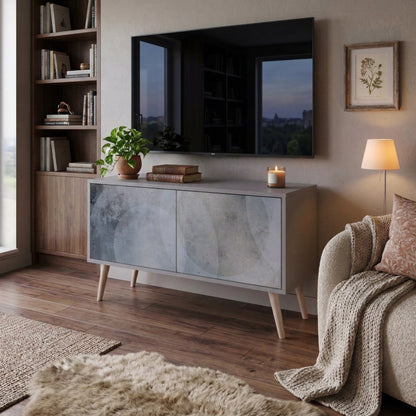 MUTED ARC Compact 2-Door TV Cabinet