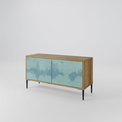 SKY WASH Compact 2-Door TV Cabinet