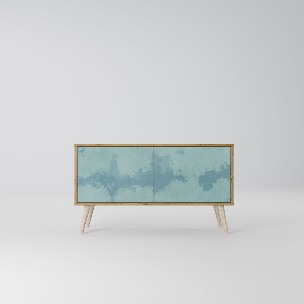SKY WASH Compact 2-Door TV Cabinet