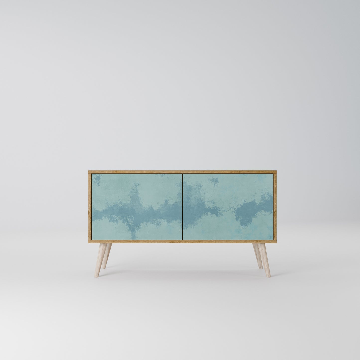 SKY WASH Compact 2-Door TV Cabinet