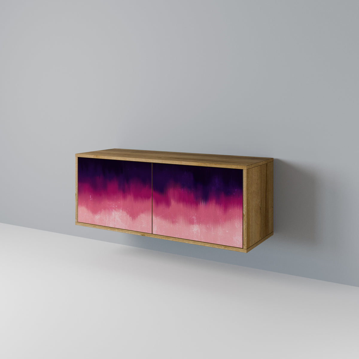 AURORA BOREALIS Compact 2-Door TV Cabinet