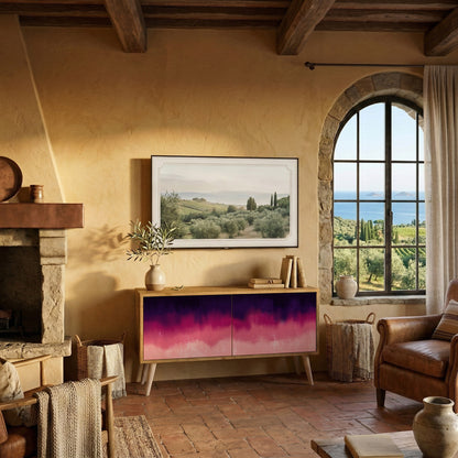 AURORA BOREALIS Compact 2-Door TV Cabinet