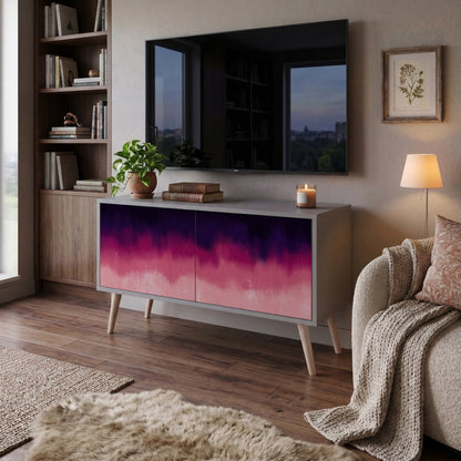 AURORA BOREALIS Compact 2-Door TV Cabinet