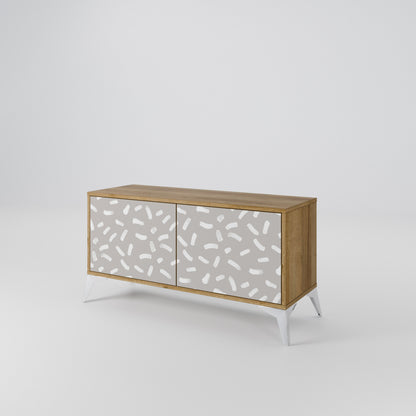 PASSING SECONDS Compact 2-Door TV Cabinet