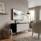 PASSING SECONDS Compact 2-Door TV Cabinet