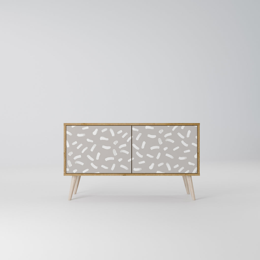 PASSING SECONDS Compact 2-Door TV Cabinet