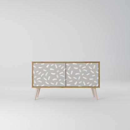 PASSING SECONDS Compact 2-Door TV Cabinet