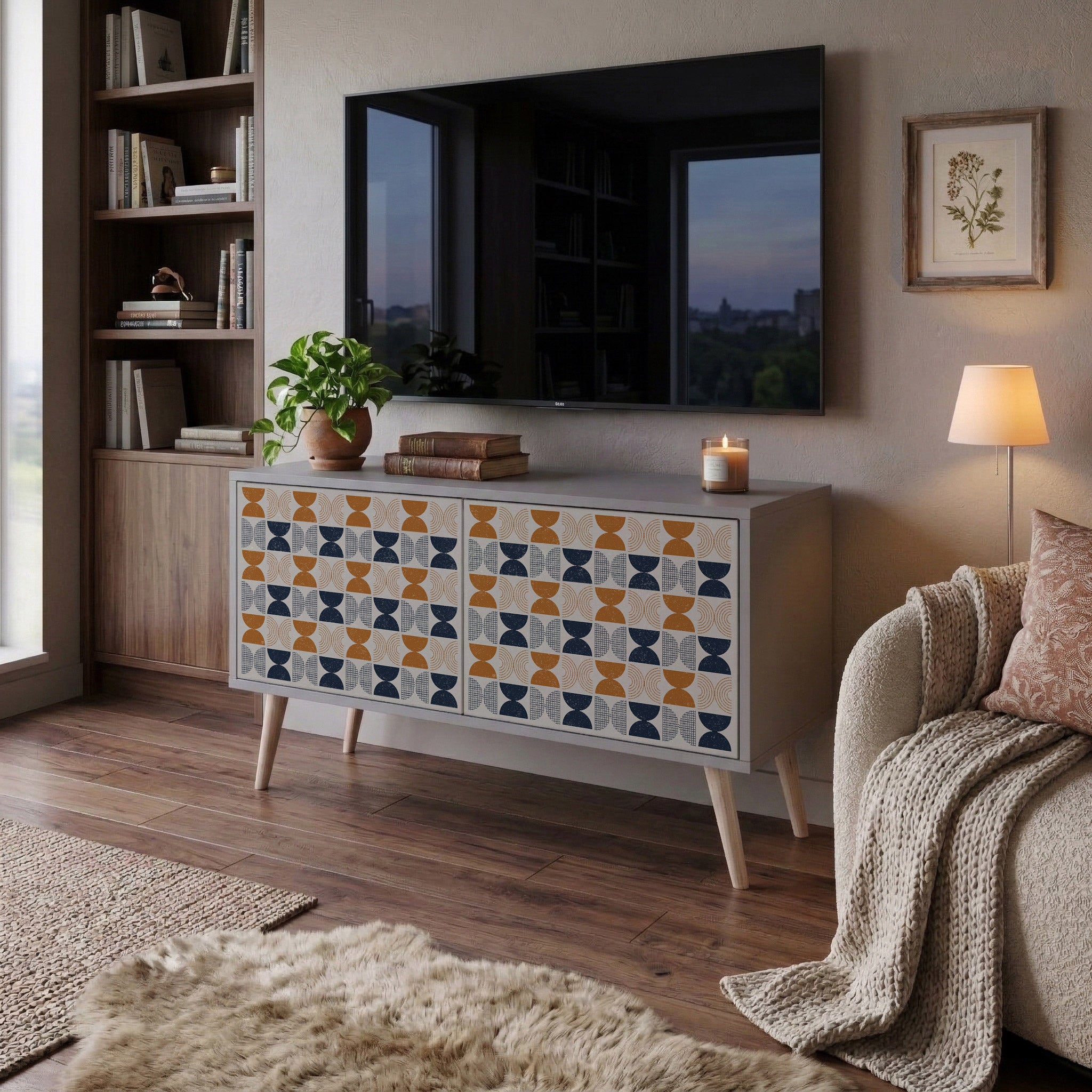 REFLECTION RANGE Compact 2-Door TV Cabinet