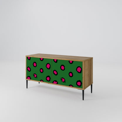 FUNKY SPOTS Compact 2-Door TV Cabinet