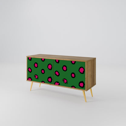 FUNKY SPOTS Compact 2-Door TV Cabinet