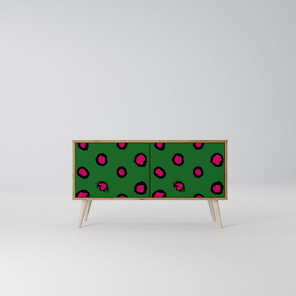 FUNKY SPOTS Compact 2-Door TV Cabinet