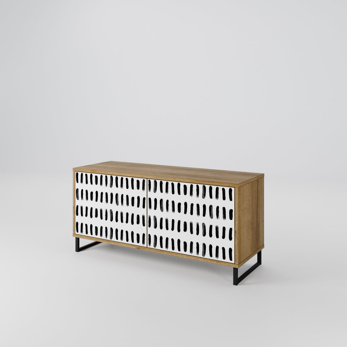 NIGHTY MELODIES Compact 2-Door TV Cabinet