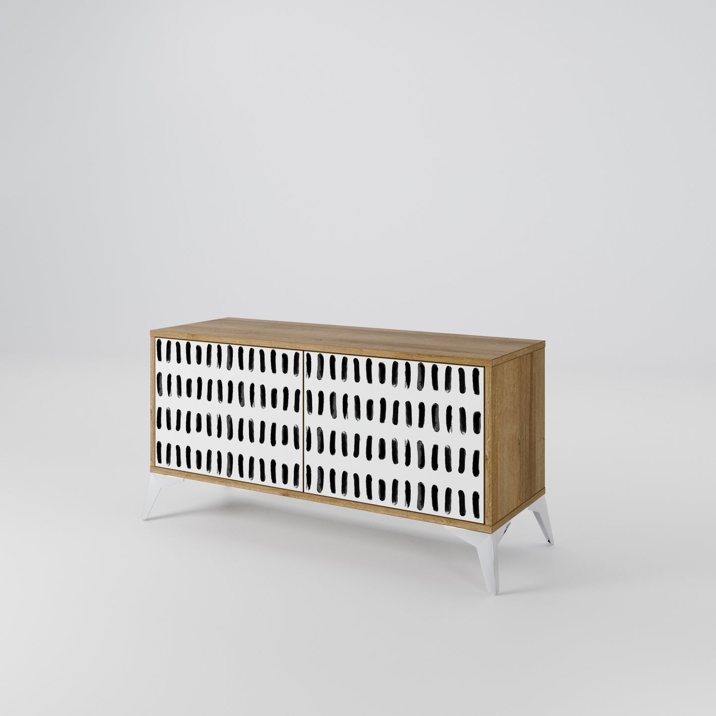 NIGHTY MELODIES Compact 2-Door TV Cabinet