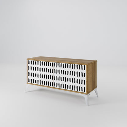 NIGHTY MELODIES Compact 2-Door TV Cabinet
