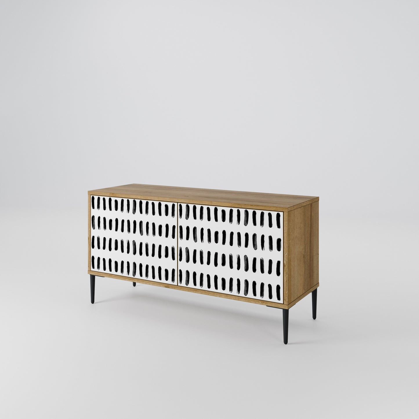 NIGHTY MELODIES Compact 2-Door TV Cabinet