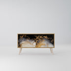 MARBLE OF TOMMORROW Compact 2-Door TV Cabinet