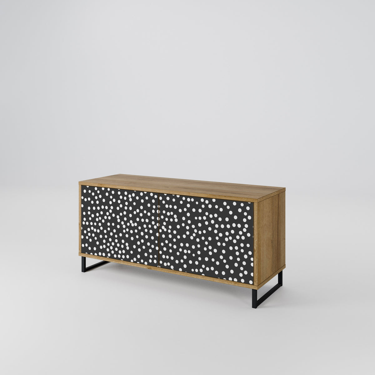 BLINDING LIGHTS Compact 2-Door TV Cabinet