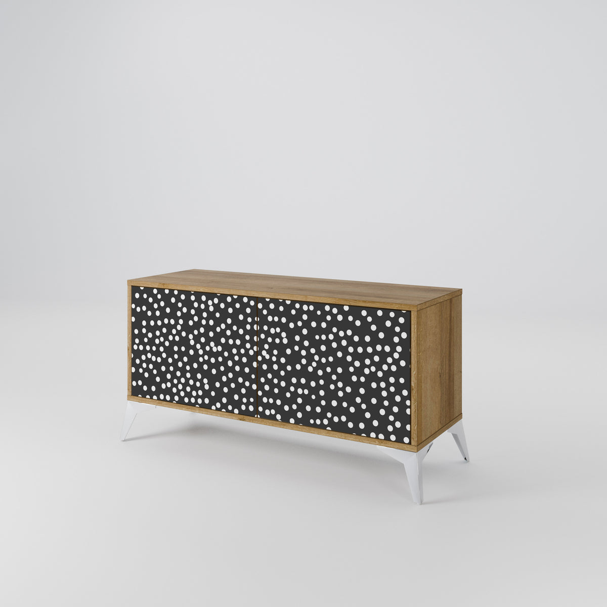 BLINDING LIGHTS Compact 2-Door TV Cabinet