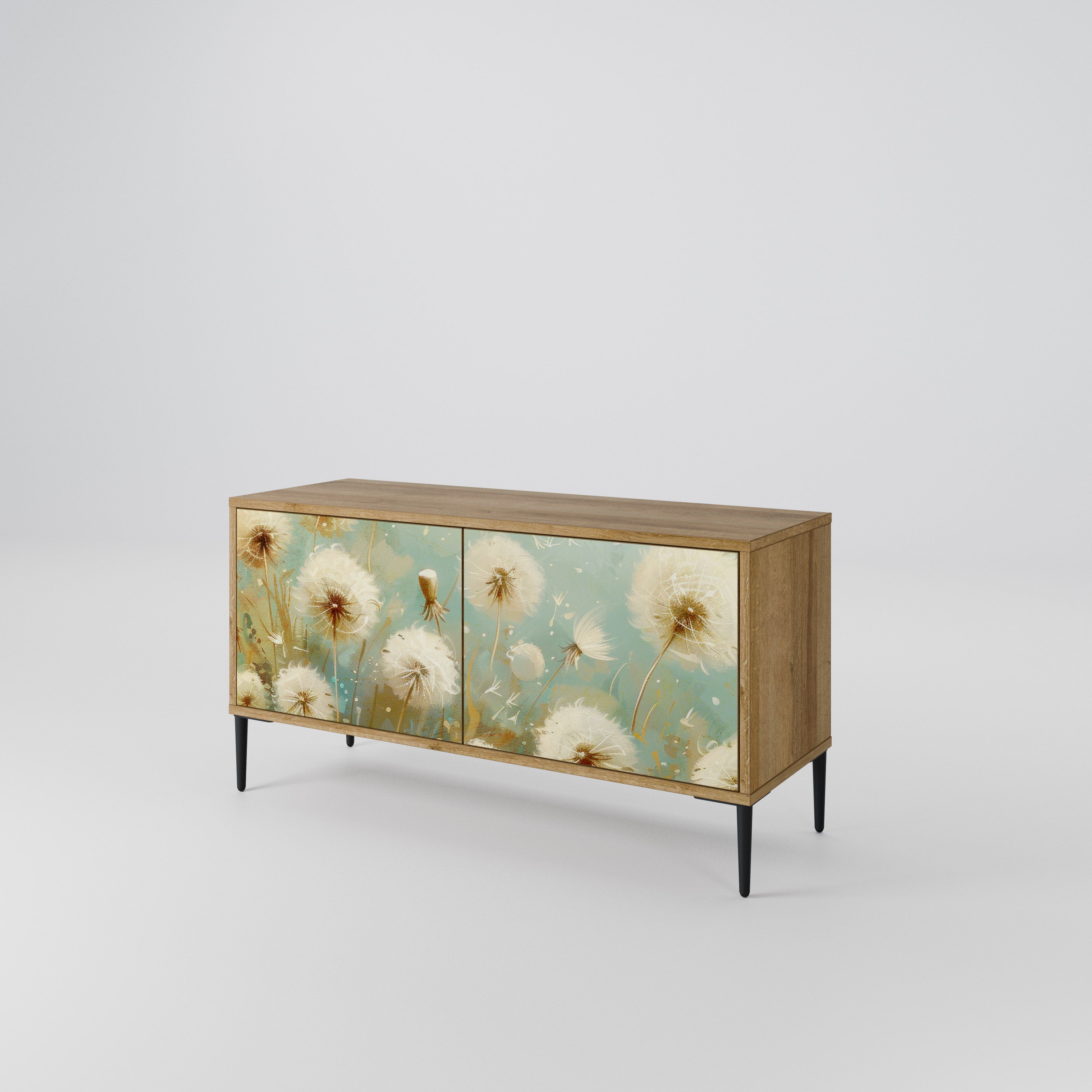 DREAMY MEADOW Compact 2-Door TV Cabinet