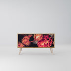 NEVERENDING BLOOM Compact 2-Door TV Cabinet