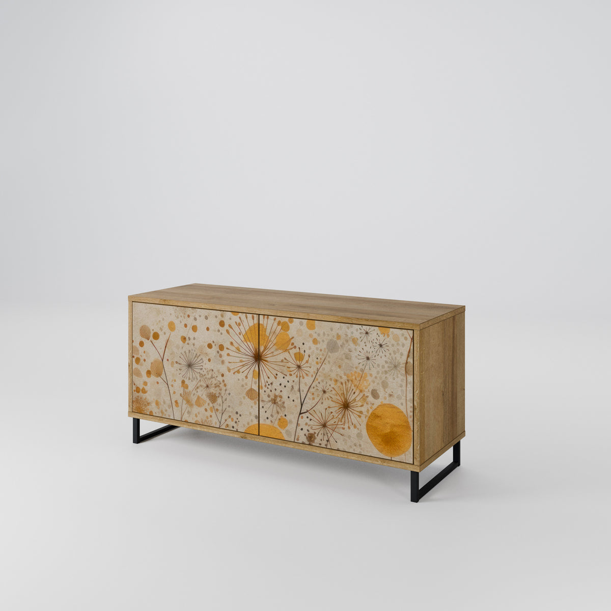 MORNING GLADE Compact 2-Door TV Cabinet