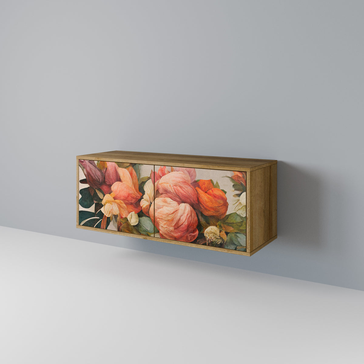 STYLISH BEAUTY Compact 2-Door TV Cabinet