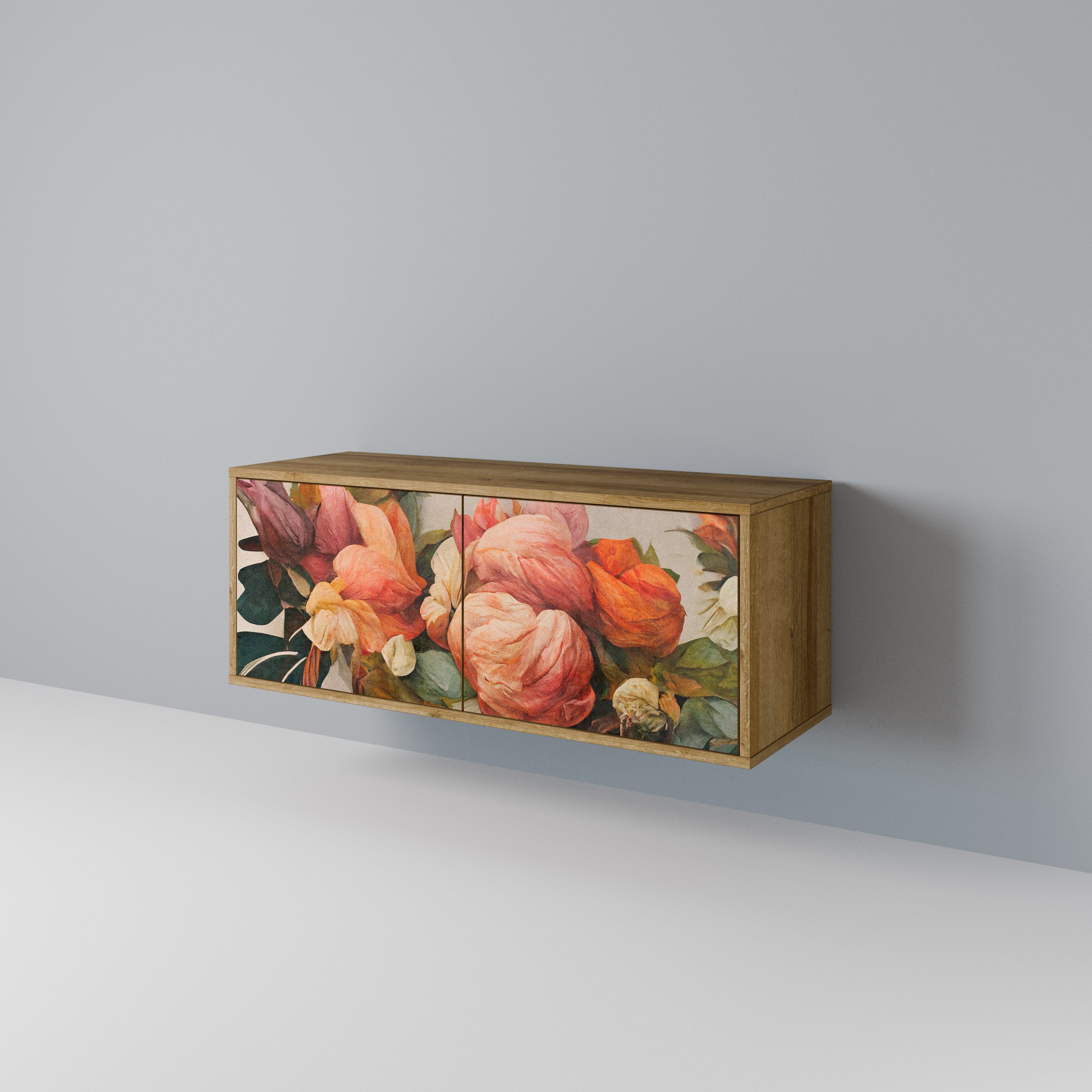 STYLISH BEAUTY Compact 2-Door TV Cabinet