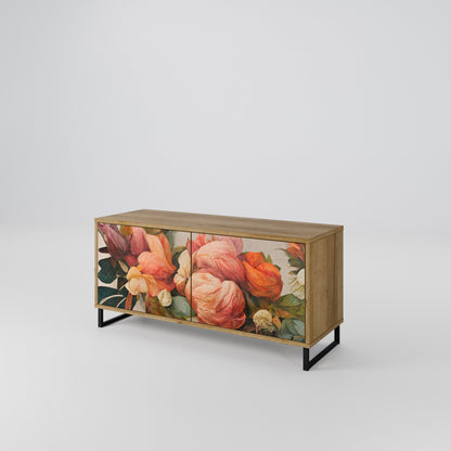 STYLISH BEAUTY Compact 2-Door TV Cabinet