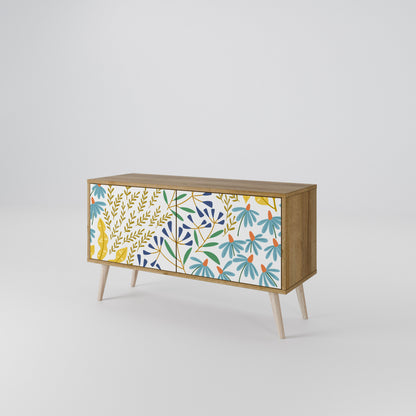 HELLO SPRING Compact 2-Door TV Cabinet