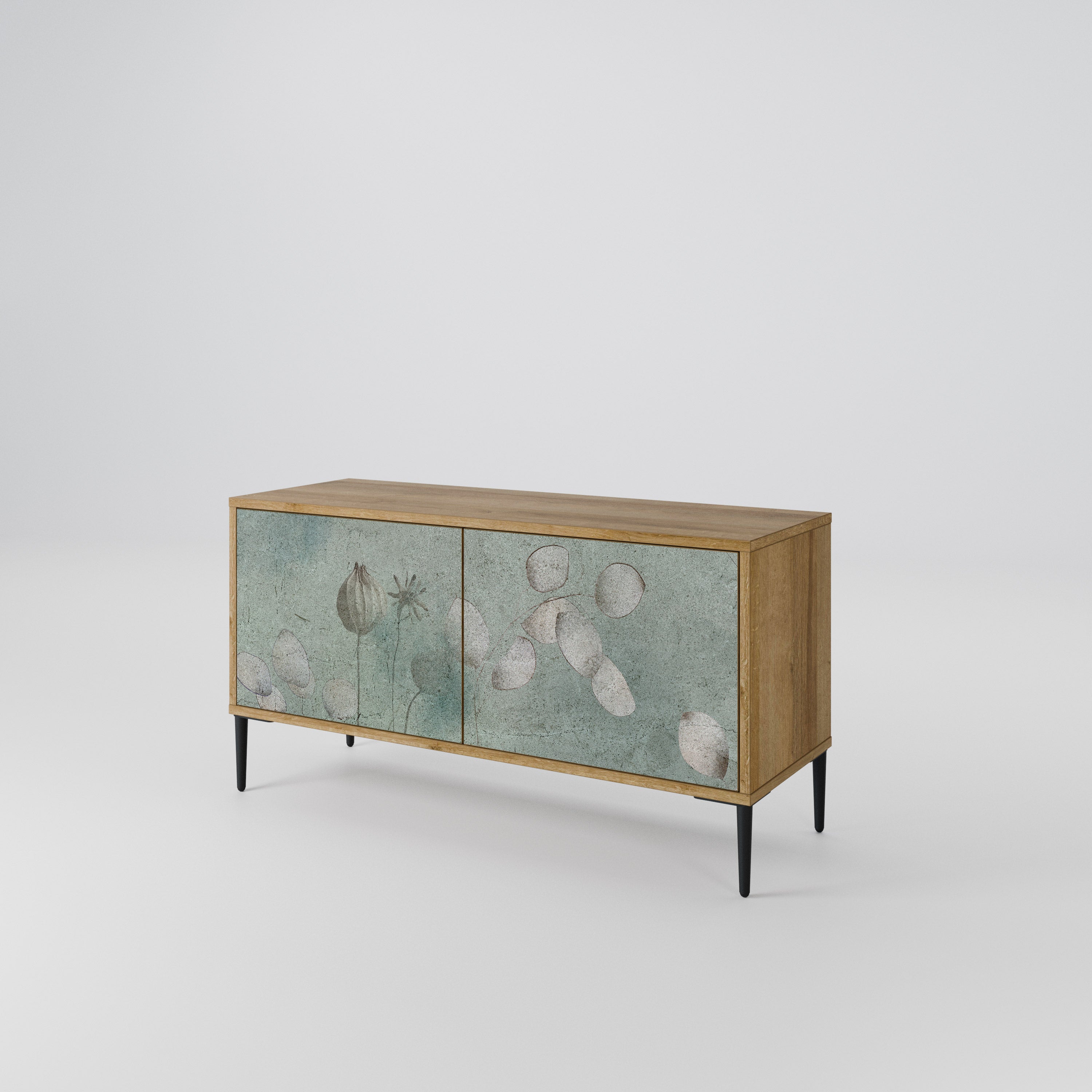 NIGHT LADY Compact 2-Door TV Cabinet