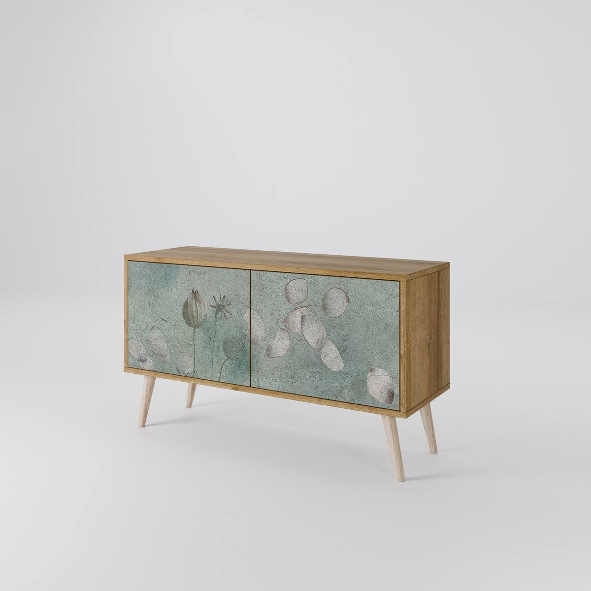 NIGHT LADY Compact 2-Door TV Cabinet