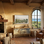 GENTLE POWER Compact 2-Door TV Cabinet