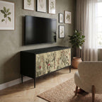 HERBAL GRACE Compact 2-Door TV Cabinet