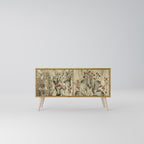 HERBAL GRACE Compact 2-Door TV Cabinet