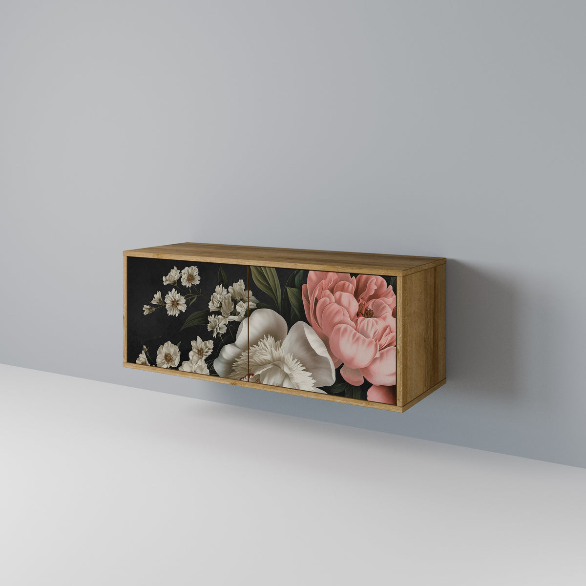 LUSH ELEGANCE Compact 2-Door TV Cabinet