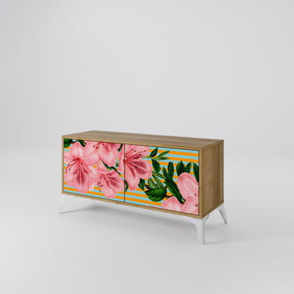 FRAGILE BEAUTY Compact 2-Door TV Cabinet