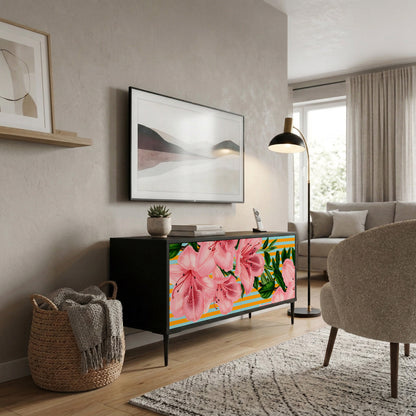 FRAGILE BEAUTY Compact 2-Door TV Cabinet
