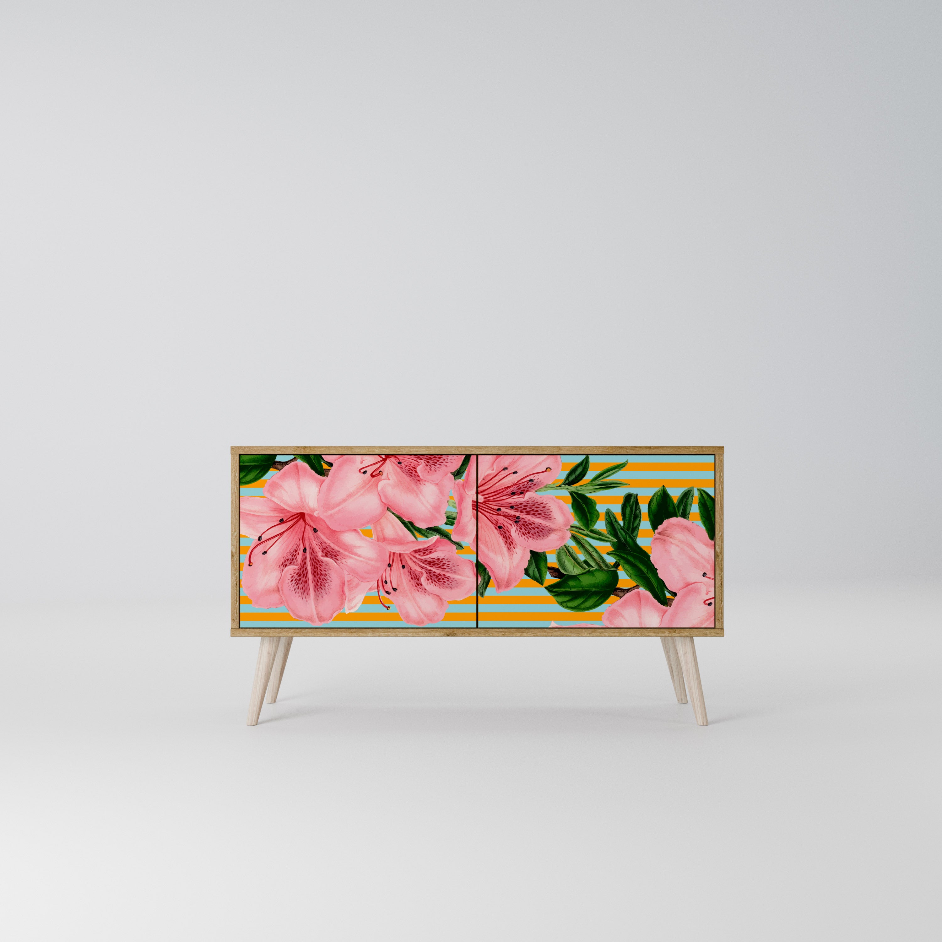 FRAGILE BEAUTY Compact 2-Door TV Cabinet