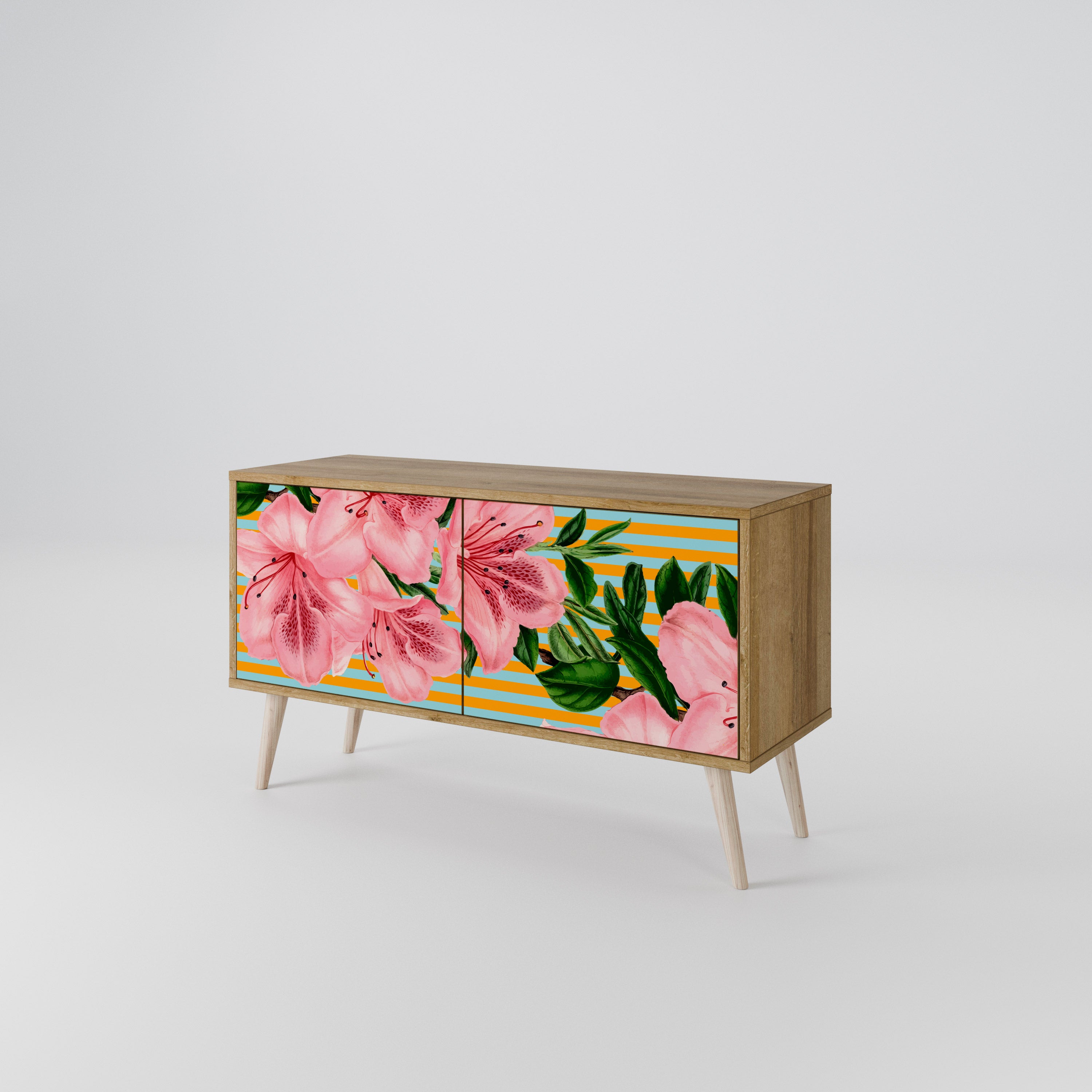 FRAGILE BEAUTY Compact 2-Door TV Cabinet