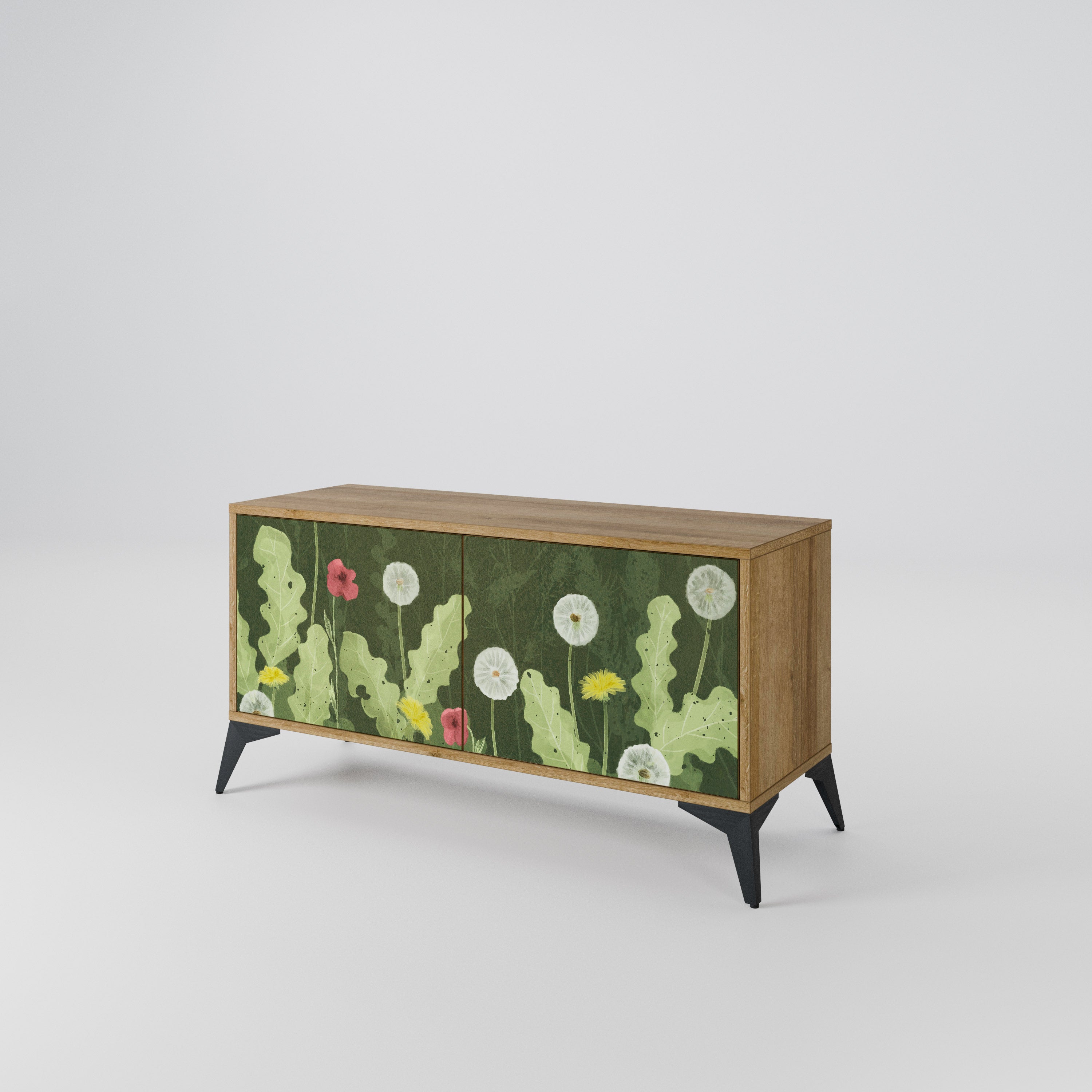 DANDELION AMUSE Compact 2-Door TV Cabinet