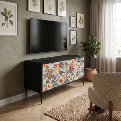 ORGANIC FOLKLORE Compact 2-Door TV Cabinet