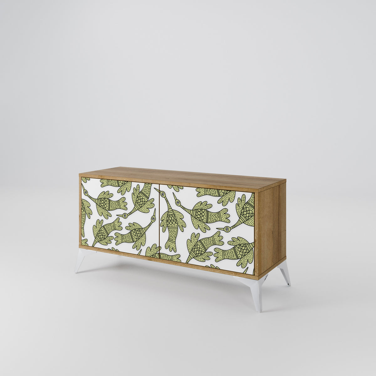 SEEDLING SONGBIRD Compact 2-Door TV Cabinet
